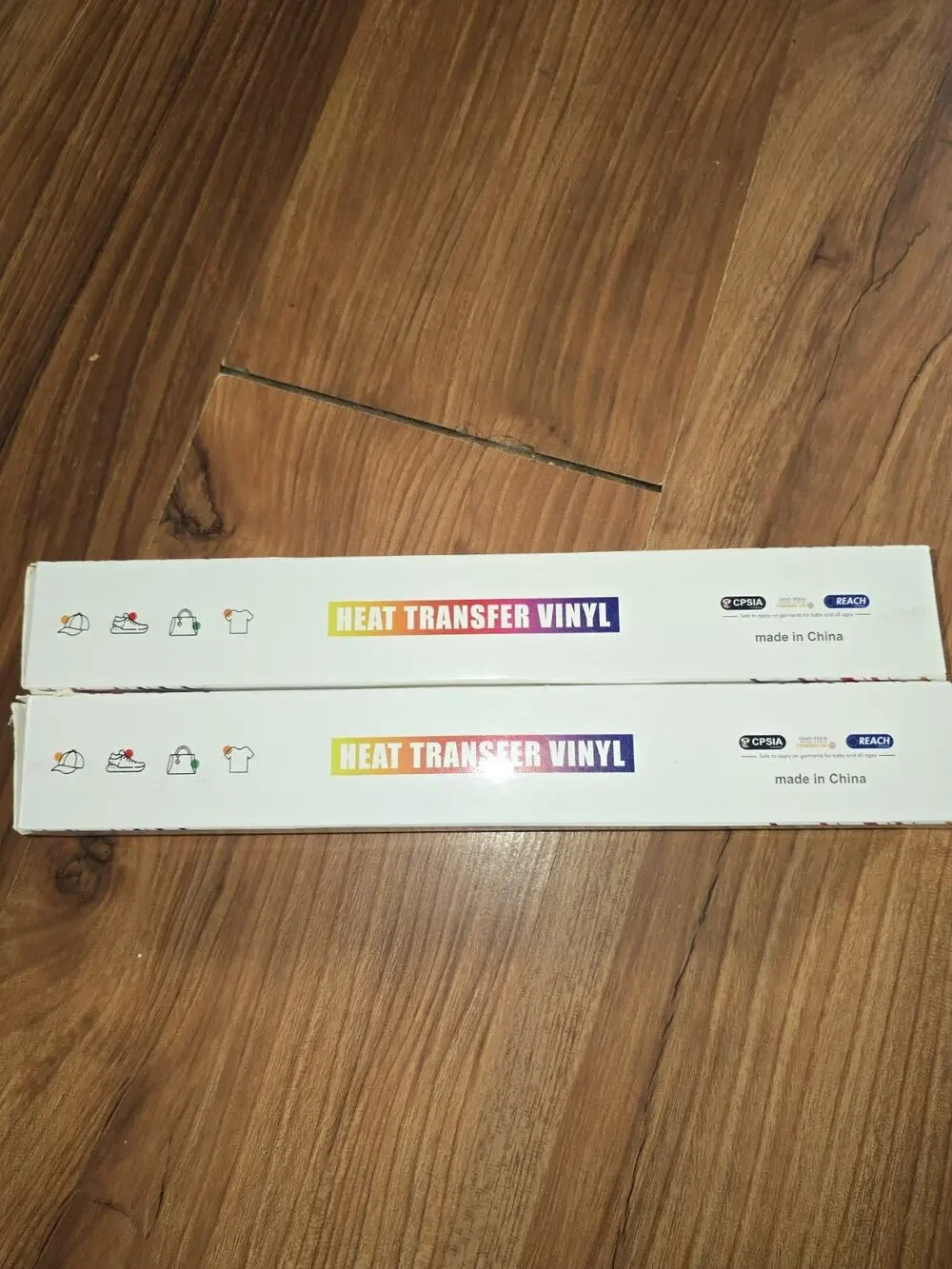 2 HTV Heat Transfer Vinyl Roll 12'' x 20' White Iron on for T-shirt S18